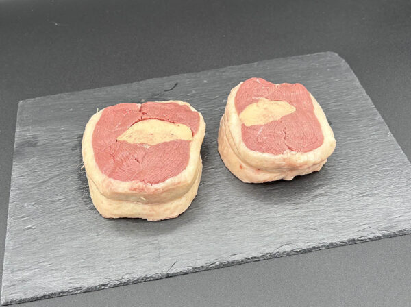 2 Tournedos de canard fourrés au foie gras-IGP Gers-Famille Gomer-Saint Médard-Gers-32